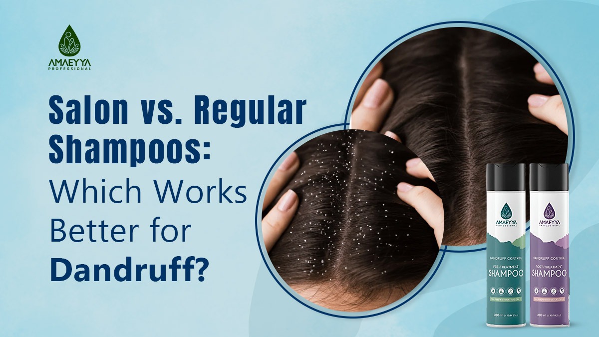 Salon vs. Regular Shampoos